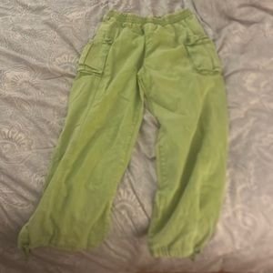 Light green pants